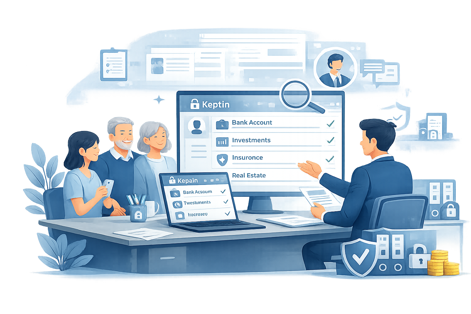 Smooth information transfer and family support